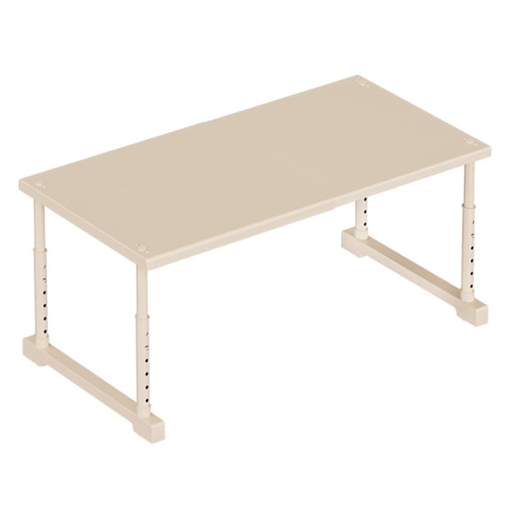 WEGFTDUOP Adjustable Metal Bedside Shelf – Stackable Shelf for Bedroom, Living Room, Office, Space-Saving Storage Organizer, Easy Assembly，Sleek Matches Any Decor