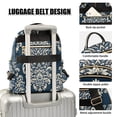 thumbnail image 4 of Boho Patterns Totems Travel Laptop Backpack Casual Daypack Lightweight Bookbag Compartment for Business, 4 of 7