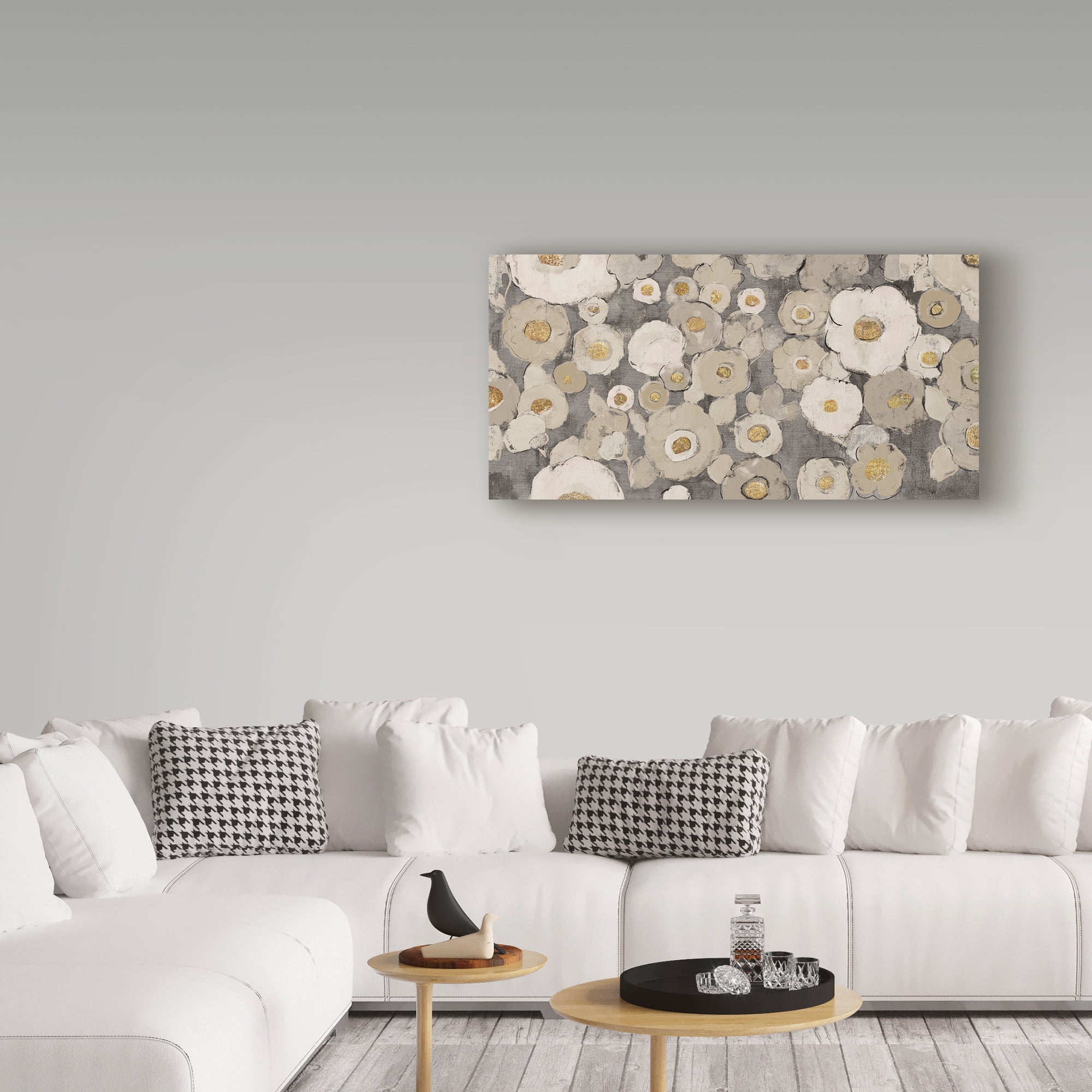 Trademark Fine Art 'Bohemian Bouquet I Neutral' Canvas Art by Silvia Vassileva