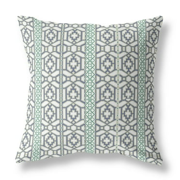 Amrita Sen Designs Amrita Sen Loyalty and Love Faux Suede Throw Pillow 20"x20"