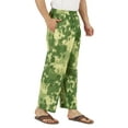 thumbnail image 4 of Inkmeso Printed Sleepwear Cotton Pajama Pants For Mens Elastic WaistBottomWith Pockets, 4 of 8