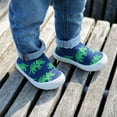 thumbnail image 2 of JAN & JUL Slip-on Kids Shoes, Breathable Casual Knit Sneakers (Triceratops, 7 Toddler), 2 of 8