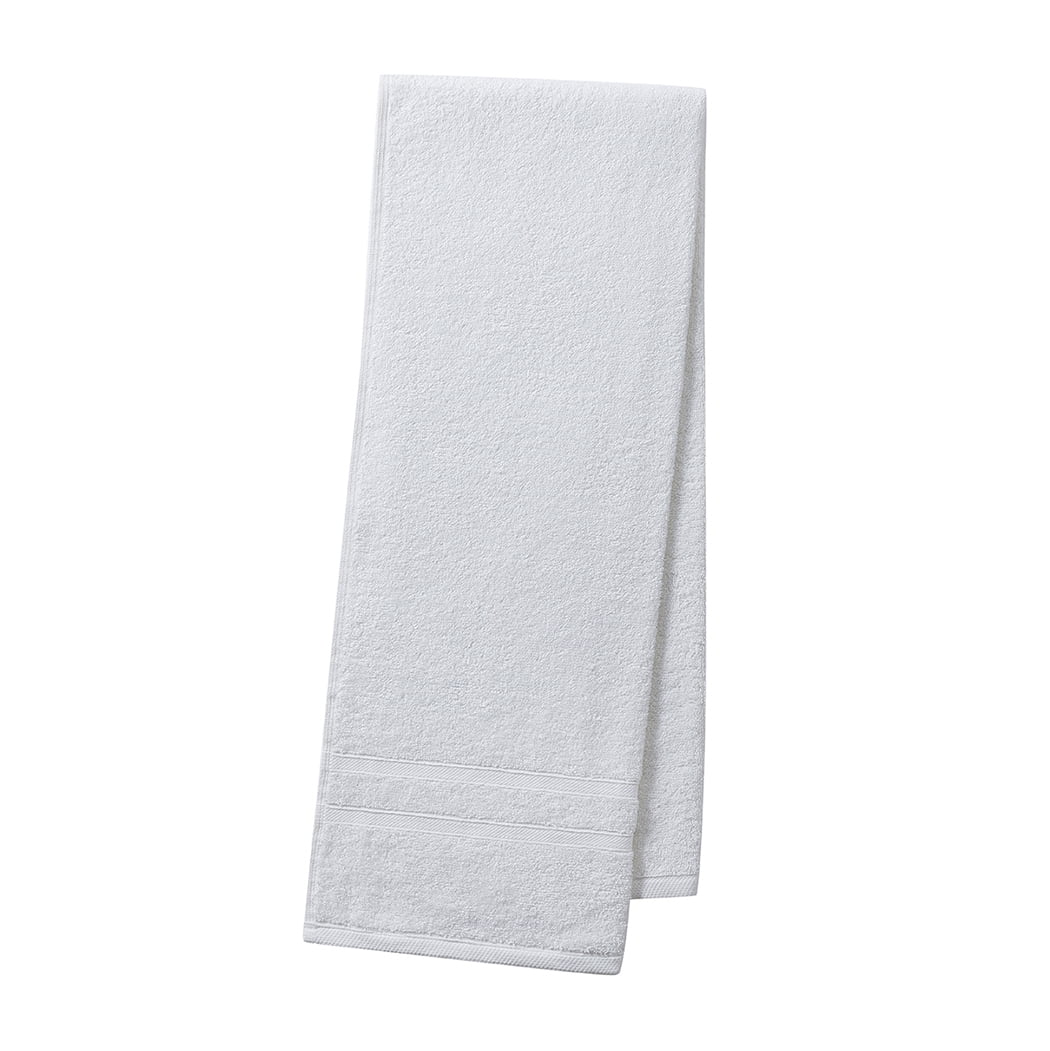 Clorox Bleach Friendly 2 Piece Bath Towel Set, 30" x 52", White