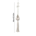 thumbnail image 3 of Wzzjkit Hand Woven Rope Hanging Basket Net Bag Flower Basket Hanging Flower Pot Hanging Pineapple Flower Basket, 3 of 6