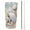 chudan-1LKVG, variant on Seashell On The Beach Tumbler Print 20oz Stainless Steel Coffee Cup with Lid & Straw Double Wall Insulated Tumbler