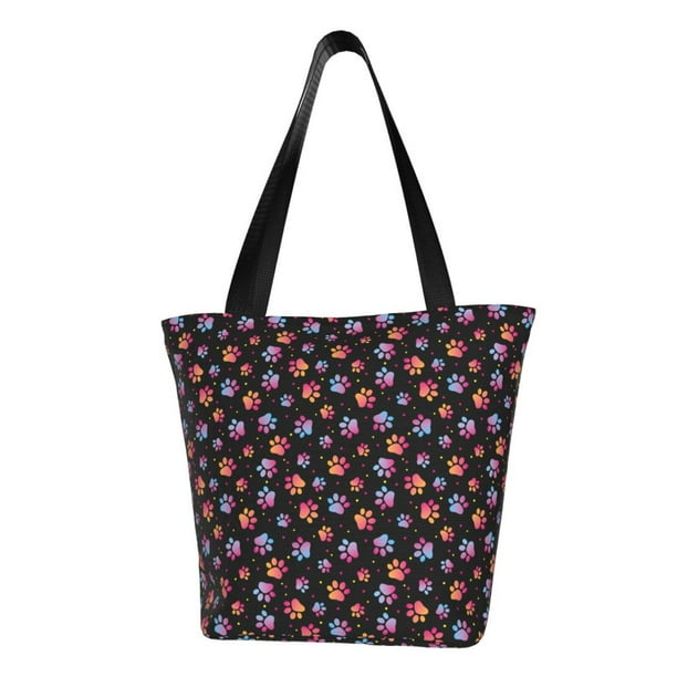 Disketp Animal Paw 1 Bolsa de Hombro Casual para Mujer, Bolso Cruzado para Compras, Viajes y Uso Diario