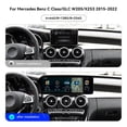 thumbnail image 6 of TPXINXIN 14.9 inch Car Radio For Mercedes Benz C Class/GLC W205/X253 2015-2022 Wireless Carplay Android Auto Intelligent System Multimedia Player Stereo, 6 of 14