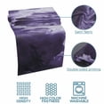 thumbnail image 5 of Clouds Bed Runner for Cal King Size Bed, Abstract Gradient Purple Clouds Sky Soft Bedding Scarf Bedding Protector Slipcover Sofa Throw for Bedroom Hotel Guesthouse, 5 of 8