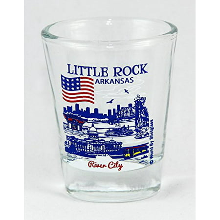 Little Rock Arkansas Great American Cities Collection Shot Glass