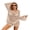 Apricot, variant on Womens V Neck Bell Sleeve Beach Cover-ups Mesh Swimsuit Cover Ups for Womens