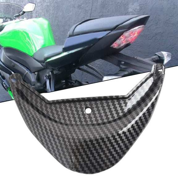 For ZX6R 2009-2012 Carbon Fiber Rear Tail Light Cover Fairing Cowl