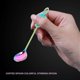 thumbnail image 3 of Music Note Spoons 6-Pack Cute Teaspoons 18/10 Stainless Steel Staff Musical Notation Shaped Coffee, 3 of 5