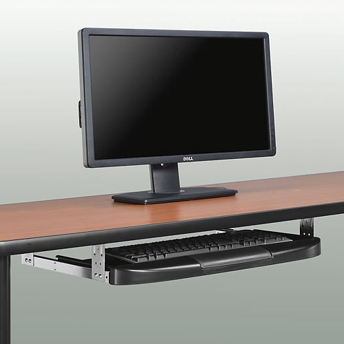 Stahl Keyboard Tray Black Plastic