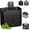 Black, variant on Electric Glass Rinser Tea Cup Washer, Desktop Automatic Cup Washing Machine with 1.6L Water Tank, High Pressure Jets Glass Rinser for 3-10cm Diameter Cups for Water Bottle & Coffee Cups (Grey)