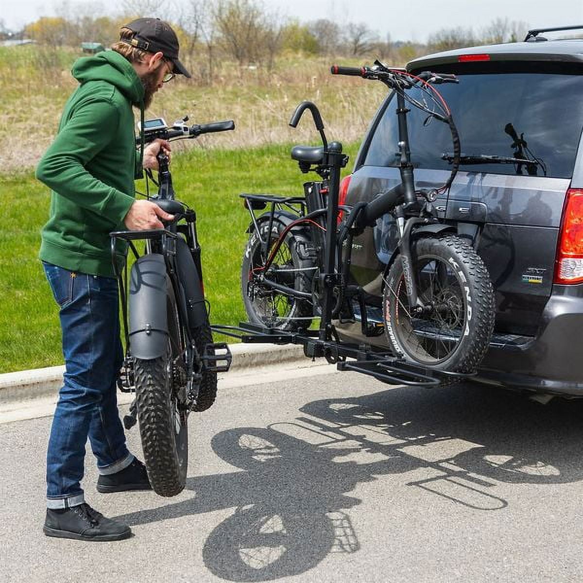 Fat tire bike rack hitch mount discount