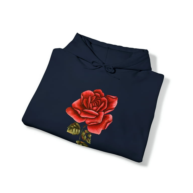 H&m hoodie rose sales