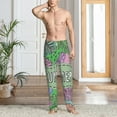 thumbnail image 5 of Vsdgher Summer Print Mens Pajama Pants Sleep & Lounge Pants, PJ Bottoms With elastic waistb and Pockets, 5 of 5