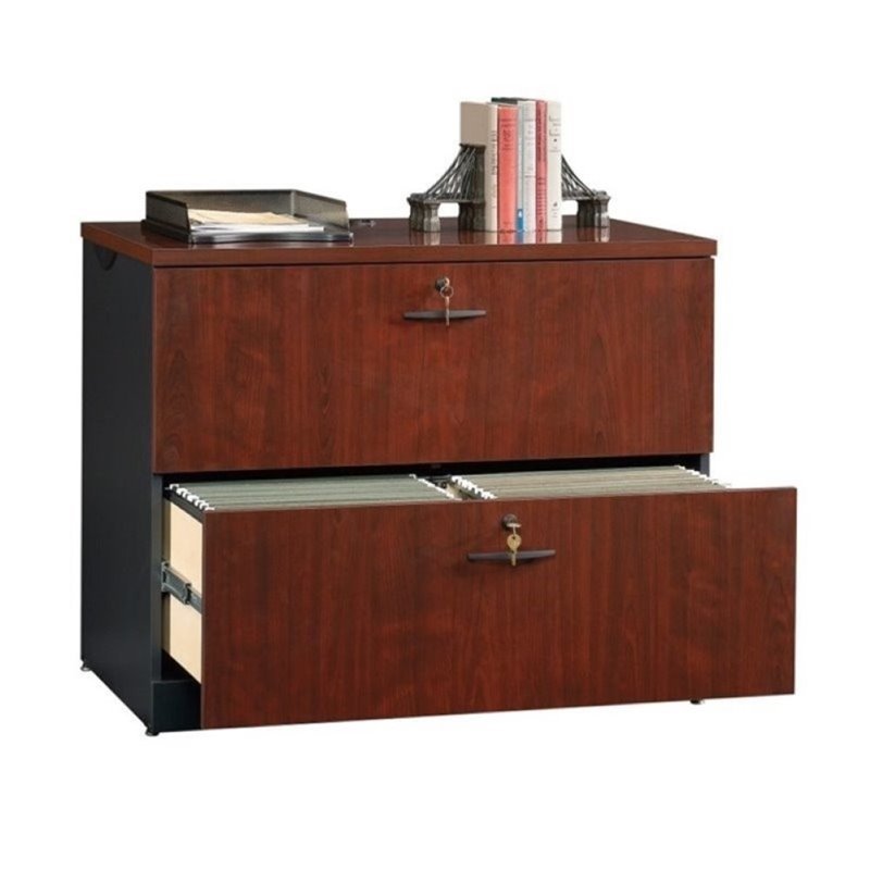 Bowery Hill 2 Drawer File Cabinet in Classic Cherry - image 1 of 5