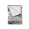 thumbnail image 2 of American Soft Flannel Fleece Throw Blanket, Nostalgic Photo of Finding Grand Canyon Peaks in National Park Cloud Print, Cozy Plush for Indoor and Outdoor Use, 60" x 80", Grey, by Ambesonne, 2 of 6
