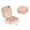 pink, variant on K-KED Portable Delicate Jewelry Box Organizer Leather Jewellery Ornaments Case Travel Storage-pink