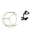 thumbnail image 1 of Estante de almacenamiento de pared,Estantería colgante de pared de metal de 3 niveles para decoración de dormitorio,Estante de pared flotante de 3 capas que ahorra espacio,Figura de, 1 of 8