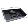 thumbnail image 4 of mmirethe ABS Car Center Console Armrest Organizer Modified Interior Decorative Organizing Storage Tray Part Accessories, 4 of 6