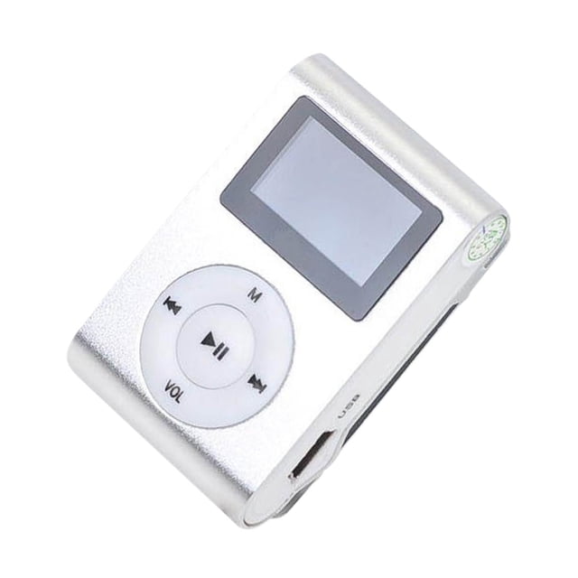 Crepe and Pancake Pans Portable MP3 Player, Mini USB LCD Screen MP3 Card Support Sports Music Player