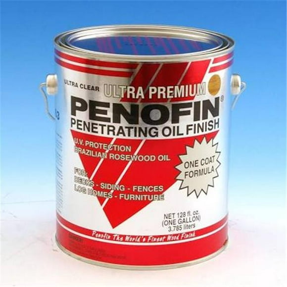 Penofin 159468 5 gal Transparent Rouge Étiquette Ultra Premium Pénétration Huile Finition 250 Vo Cèdre