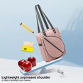 thumbnail image 4 of Sac à bandoulière de tennis pour femmes et hommes, idéal pour contenir une raquette de tennis, un sac de sport de plein air ou un sac de fitness, 4 of 4