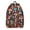 Mushroom and Flower, variant on Mushroom and Flower Brown Pattern Backpack for School, Cute School Bag with Adjustable Shoulder Straps and Padded Back, 15.7"x11.8"x5.5"