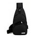 thumbnail image 3 of Bolso Bandolera Bluelander con Puerto USB, Negro BLUELANDER Mochila cruzada, 3 of 4
