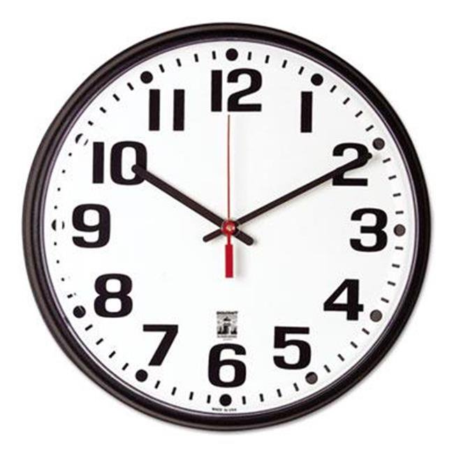 AbilityOne 5573148 6645015573148 12.75 in. SelfSet Wall Clock White