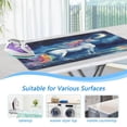thumbnail image 5 of Ironing Mat Portable Ironing Blanket for Table Top Travel Ironing Pad for Washer Dryer 27.6" x 47.2" Beautiful Watercolor Unicorn, 5 of 6