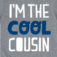 thumbnail image 3 of Instant Message - Cool Cousin - Toddler And Youth Short Sleeve Graphic T-Shirt, 3 of 6