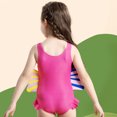 thumbnail image 5 of LRen Girls Swimsuits Size 10-12 One Piece Ruffle Beach Swimwear for Kids Cute Summer Tankini Swimsuit Girls Beach Swimwear Girls Swimsuit Bathing Suits, 5 of 7