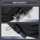 thumbnail image 5 of Mochila Coofay negra impermeable para mujer y hombre, 5 of 7