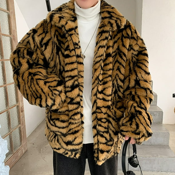 Black friday store fur coat