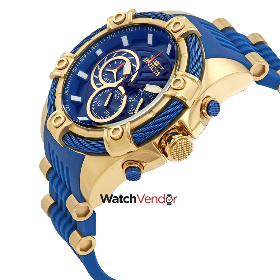 Invicta Bolt Chronograph Blue Dial Men's Watch 25527 Walmart Canada
