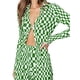 thumbnail image 3 of VISgogo Mujeres Tops Pantalones Traje, Manga Larga Solapa Cuello Botones Sueltos Camisa Pantalones Largos Verano Primavera 2 Piezas Traje VISgogo moda, 3 of 5