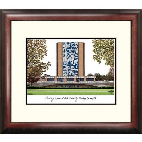 Bowling Green State University Alumnus Framed Lithograph