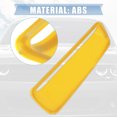 thumbnail image 6 of Pair ABS Front Engine Hood Air Conditioner Air Outlet Cover Trim Yellow for Dodge Challenger 2015-2020, 6 of 7