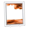 thumbnail image 1 of Arenas Imagen Paisaje Natural Que Fluye Dinámico Arenas Movedizas Pintura Arte 3D para Estantería Adornos de Oficina en hogar Niñ 10 pulgadas amarillo Gloria Imagen de arena dinámica, 1 of 9