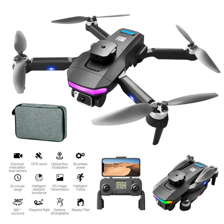 Kids Drones for Age 8-12 with Camera , Gps Drone with 4K Camera for Adults, Rc Quadcopter with Auto Return, Follow Me, Brushless Motor, Circle Fly, Route Fly, Altitude Hold, Headless Mode - Kids Drones for Age 8-12 with Camera , Gps Drone with 4K Camera for Adults, Rc Quadcopter with Auto Return, Follow Me, Brushless Motor, Circle Fly, Route Fly, Altitude Hold, Headless Mode -