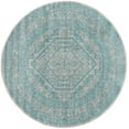 thumbnail image 3 of Safavieh Adirondack Xavier Oriental Area Rug, Light Gray/Teal, 6' x 6' Round, 3 of 10