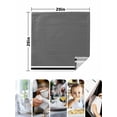 thumbnail image 5 of Cloth Napkins Set of 2 - 20x20 Inches, Farmhouse Black White Striped Washable Reusable Table Napkins, Modern Stripes Soft & Absortbent Dining Napkin for Party Wedding Hotel Restaurant, 5 of 8