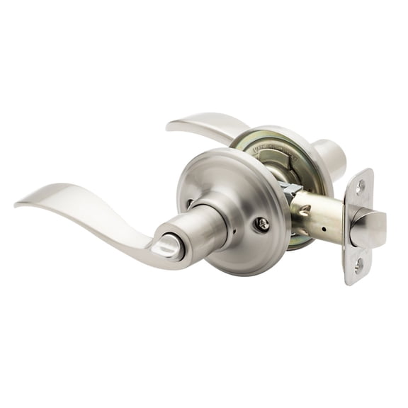 Copper Creek WL2230SS Waverly Privacy Door Lever, Satin Stainless C63