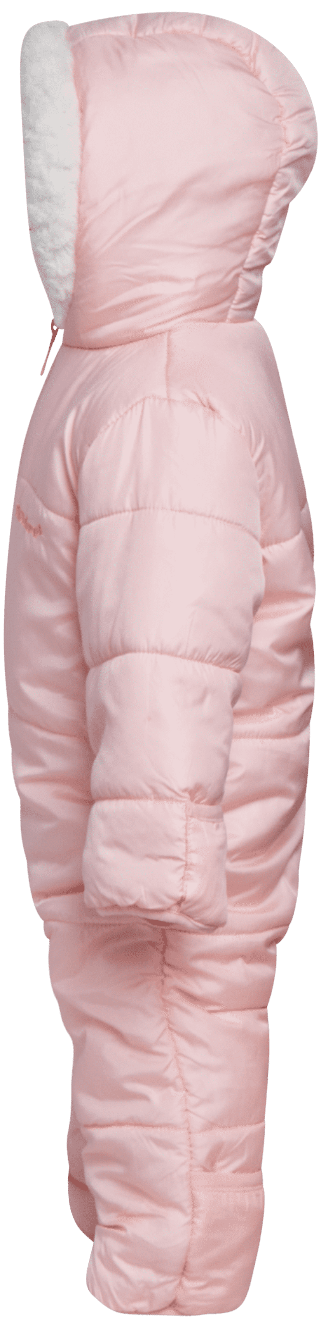 Pink Platinum Baby Girls Snowsuit Fleece Lined Insulated Zip Up Winter Coveralls with Sherpa Hood