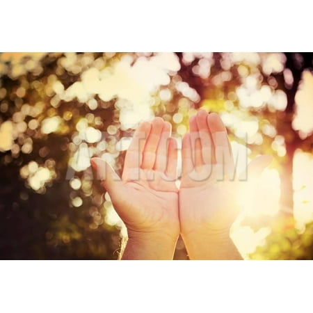 Praying Hands Instagram Effect Print Wall Art By Soupstock