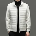 thumbnail image 3 of Ropa de diseñador para hombre, chaqueta de plumón de pato con cuello alto y relleno para hombre, chaqueta de invierno ligera para hombre, abrigo cálido para hombre, 3 of 4