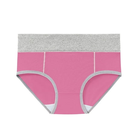 EQWLJWE Womens Underwear Cotton High Waist Underwear for Women Full Coverage Soft Comfortable Briefs Panty